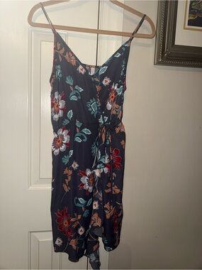 Xhilaration floral wrap dress
